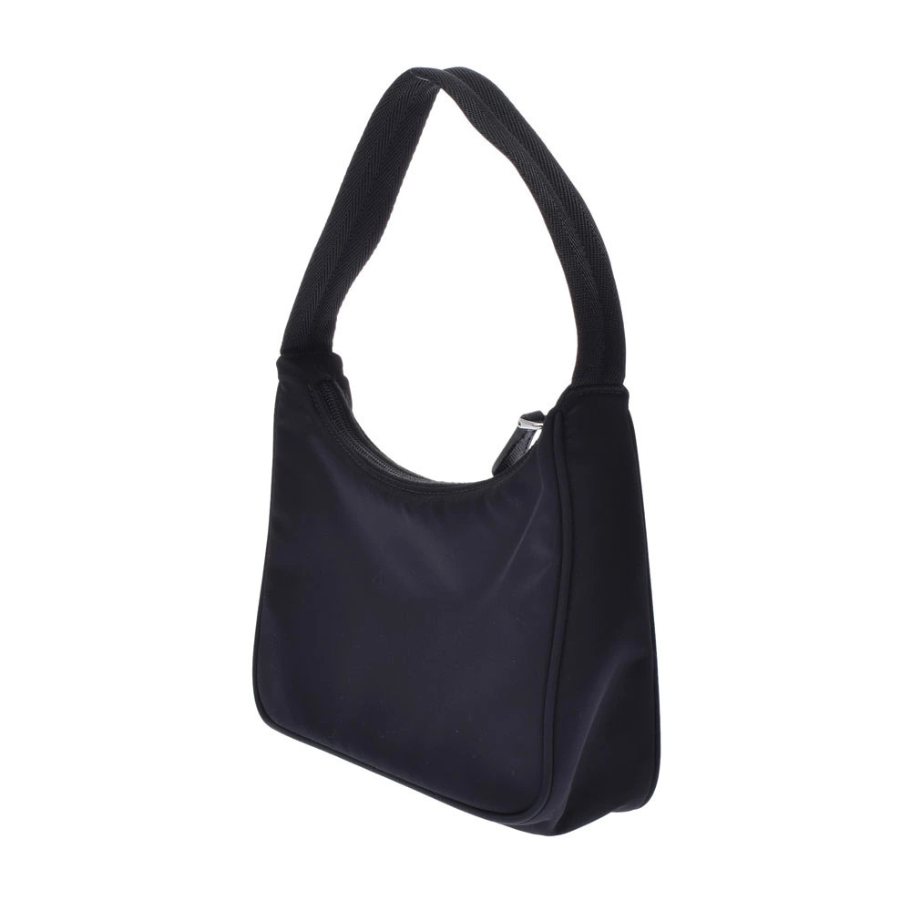 Prada Leather Black Bag Handbag Black